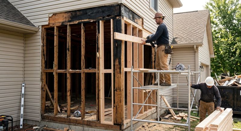 Wood Framing Repair in Kansas City, KS